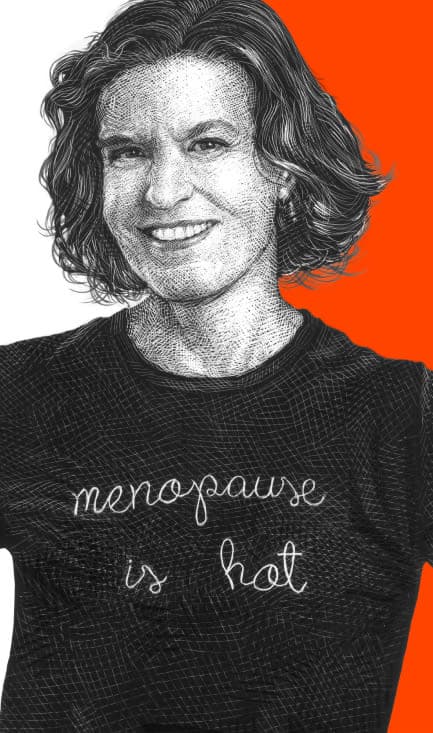 illustration of Joanna Strober