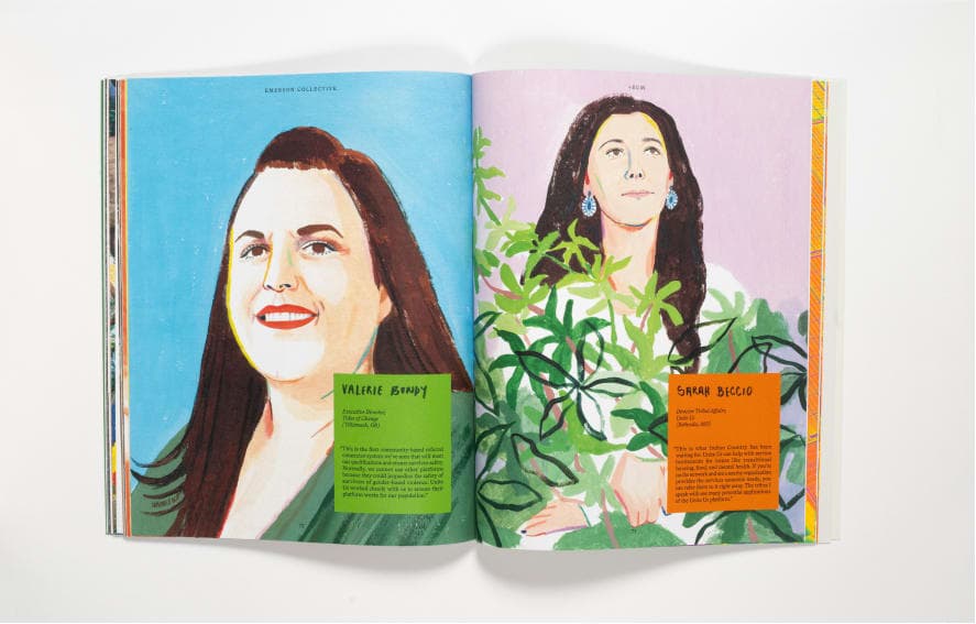 Positive Sum 1 - Spread Portrait Paintings