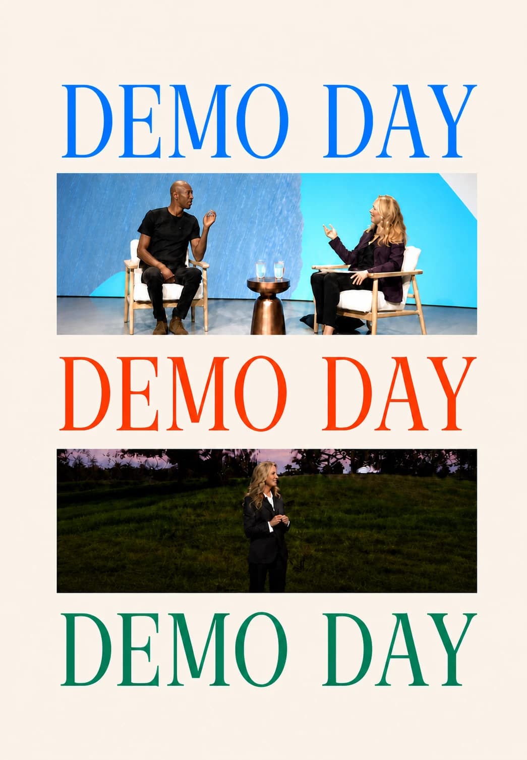 Demo Day Demo Day Demo Day with images in between