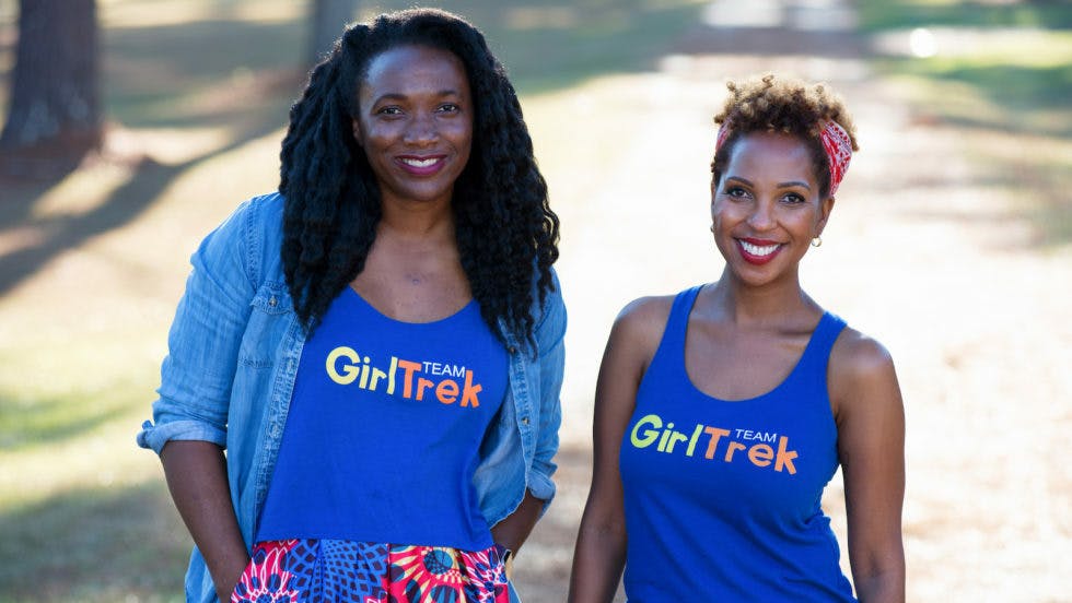Morgan Dixon and Vanessa Garrison from GirlTrek